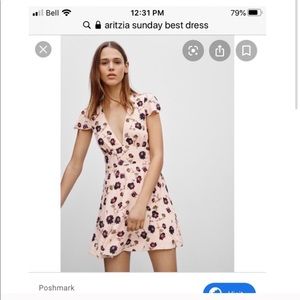Aritzia Sunday Best Rand Dress. Like new!
